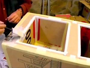 638K views · 12K reactions | DIY bedside table made of cardboard step by step. cardboard furniture! By: Santiago y sus Ideas | MetDaan DIY | Facebook