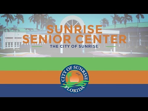 Virtual Tour of the Sunrise Senior Center at 10650 W Oakland Park Blvd