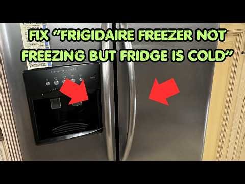 How To Fix Frigidaire Freezer Not Freezing But Fridge Is Cold?