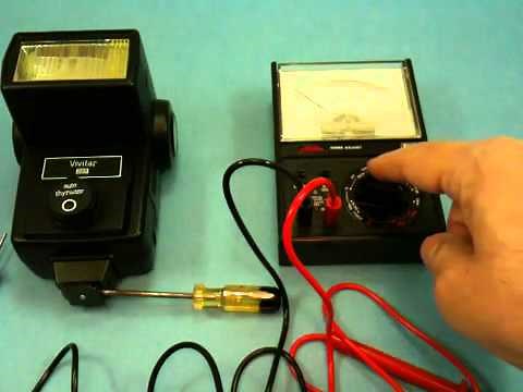 Measuring Trigger Voltage of a Vivitar 283