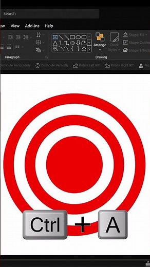 Create 3D Target Diagram easily in #PowerPoint #ramgopalppt