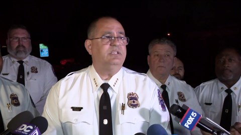 Full press conference: Shooting involving officer leaves suspect dead, 2 officers hospitalized