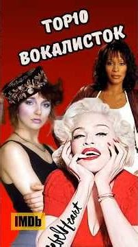 IMDb's Top 10 Female Singers #shorts