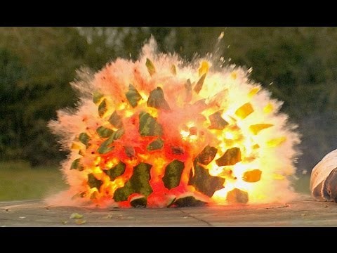 Melon Fragmentation at 2500fps - The Slow Mo Guys