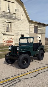 Our 1953 Jeep Willy’s restoration is done! #jeep #jeepwillys #willys #willysjeeps #jeepcj #jeepcj3b #jeepnation #jeeplove #jeepfamily #jeeplifestyle #jeepporn #classicjeep #jeepoffroad #jeeplover #classiccarrestoration #customclassics | Custom Classics Automobiles
