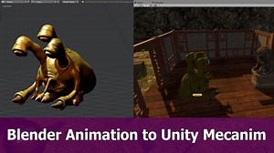 Blender animation to Unity mecanim