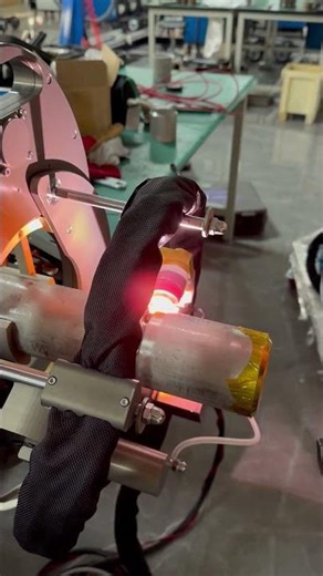 Automated pipe welding machine, thick-walled pipe welding