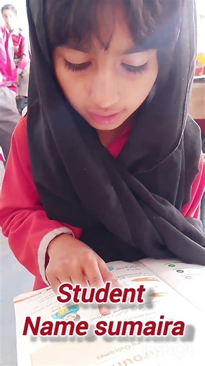 Sumaira Student of Class one #school #teacher #student #class #classone