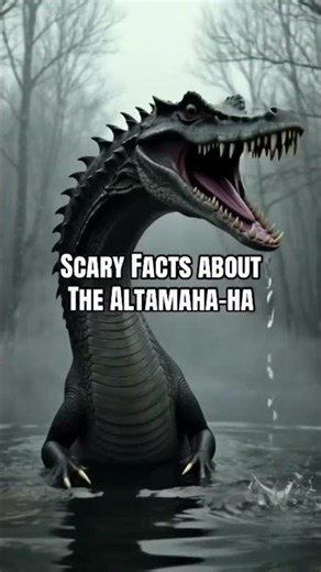 Georgia’s River Monster: The Altamaha-ha Exposed! 🐉🌊 #Cryptid