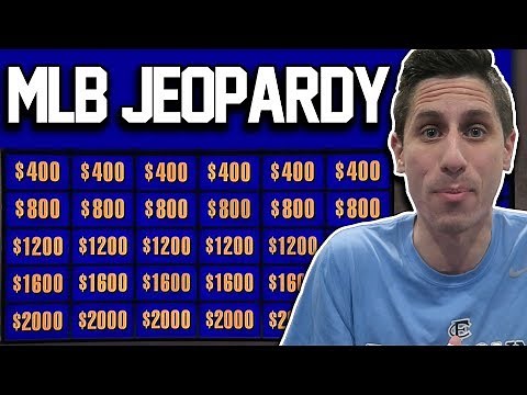 MLB Jeopardy - MLB Trivia Edition