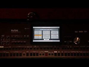 Korg Pa700 Oriental (Style Demos Part 1)