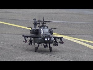 Apache AH64 RC Scale Model Helicopter