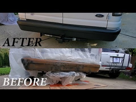 🚗 🎨 How to Spray Paint Metal Car Bumper at Home Tips and Tricks 🚗🎨
