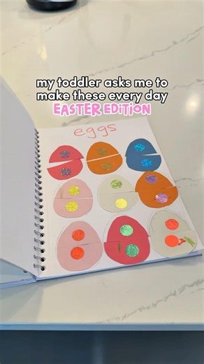 Making Learning Fun & Festive 🌸🐇🥚Toddler Learning Journal