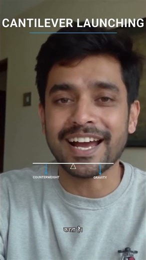 How Bridges Balance in Air | Cantilever Explained #shortsfeed #cerebralpursuits #shorts