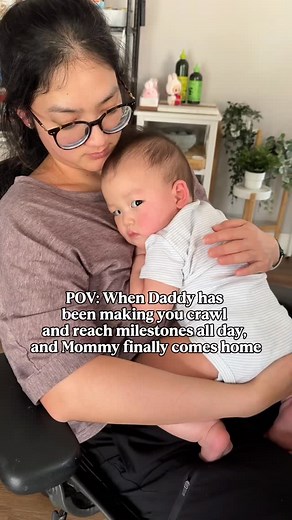 2.2M views · 138K reactions | When Dad’s idea of “helping baby crawl and walk” is training for a baby marathon… now we both need a nap. 藍 We love you daddy ❤️ #coachdad #milestonemadness #babyneedsabreak #parenthoodhumor #momhumor | Laveevee4u | Facebook