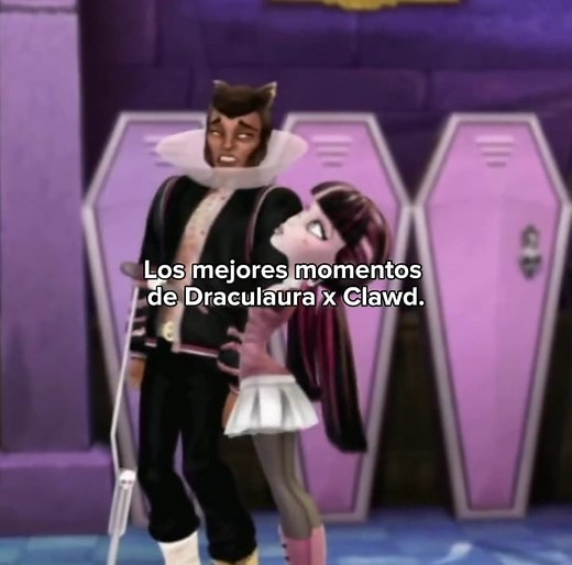 Los mejores momentos de Draculaura x Clawd | Parte 1 | Películas de Monster High