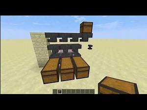 Minecraft Automatisches Lager Tutorial | Minecraft 1.16
