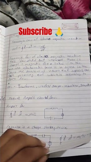 Engineering Physics maxwell equation 🫡#youtubeshorts #viral #trending