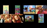 Mix of 8 videos from youtube : all the wiggles videos no.1