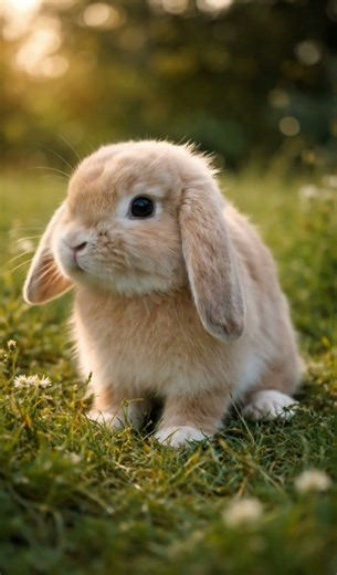 The Cutest Holland Lop Bunny 🐰✨