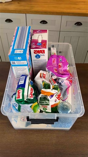 1.5M views · 3.2K reactions | One bin for all your laundry detergents 識 | Magic Hands Creations | Facebook