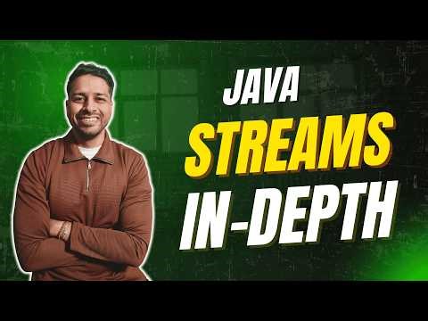 Java Streams Complete Guide (Java 8–21) | Lazy, Parallel & takeWhile | Intermediate & Terminal Ops