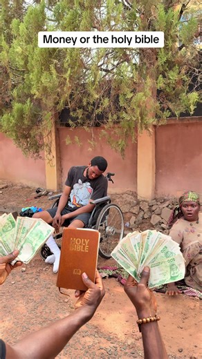Money or the holy bible —-(Part1) #realwiseonetv #shortfilm #religious #christian #moral