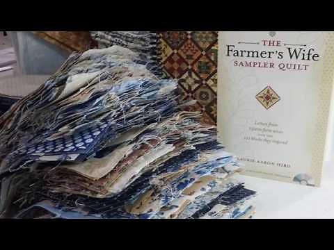 Farmer's Wife Sampler Quilt~The Blue Collection by Karen Walker