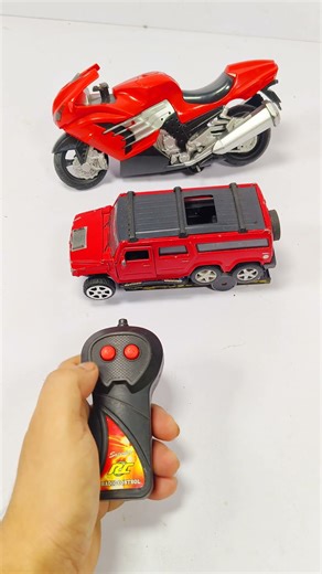 DC motor RC car Powered by Remote control / Unboxing Remote control car / Upgrade RC car / DC motor