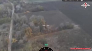 Liberaron la aldea de Rybnoye, posiciones enemigas bajo control, y Grad atacando. / They liberated the village of Rybnoye, enemy positions under control, and Grad is attacking., parte 3 | Ministerio de Defensa ruso en español.