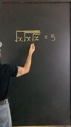 Can you find x in this fun little Math problem? #math #satmath