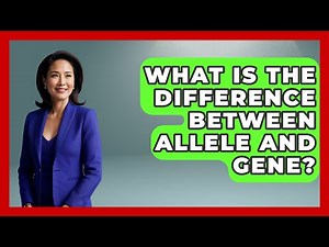 What Is The Difference Between Allele And Gene? - Biology For Everyone