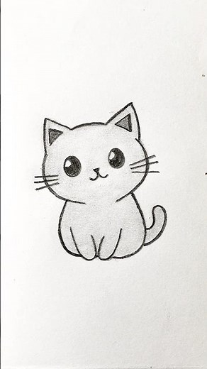 Cute Cat drawing ideas #cute #drawing #shorts