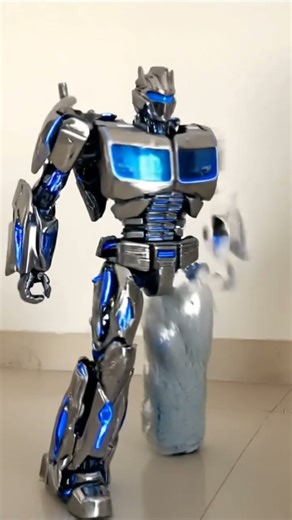 conversion of bottle into robots