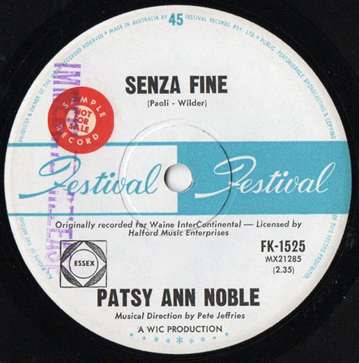 Patsy Ann Noble - Senza Fine