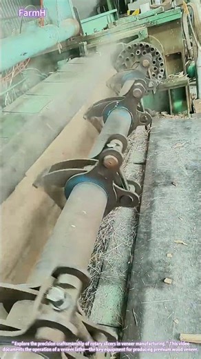 Veneer Production: The Art of Rotary Slicing