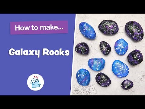 How to make Galaxy Rocks | Baker Ross