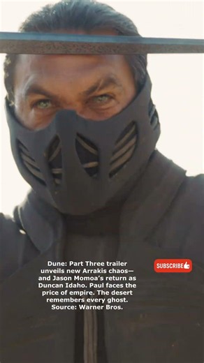Dune: Part Three Trailer Brings Back Jason Momoa — ScreenNext News — Jul 9, 2026
