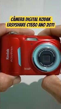 Câmera digital KODAK EASYSHARE C1530 ano 2011 #camera #kodak #nostalgia