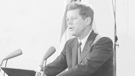 JFK Orders Resumption of Nuclear Tests