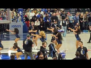 Dallas Mavericks D Town Dancers 12/6/25 tipoff performance vs Houston Rockets
