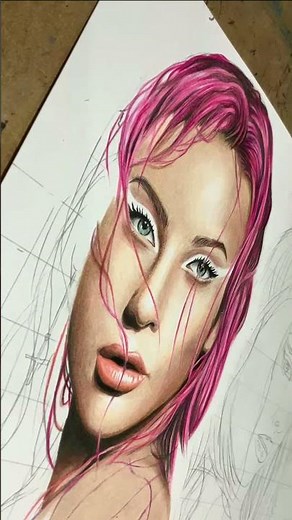 Desenhando Lady Gaga e Ariana Grande #shorts
