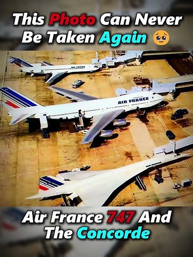 The Photo That Can Never Be Taken Again 🥹 #concorde #747 #pesawat #aviation #edit #fypシ #plane