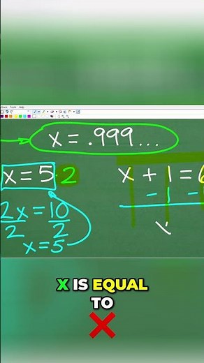 Algebra Basics Solve X + 1 = 6 FAST! #math #maths #algebra #equation #education