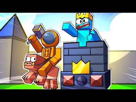 Entrei no Servidor de Clash Royale no Minecraft!