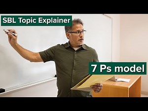 SBL Topic explainer: 7 Ps model