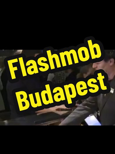 Surprise Flashmob in Budapest Hotel Lobby
