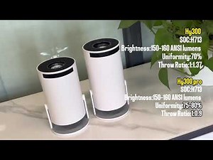 hy300 VS hy300 pro smart projector