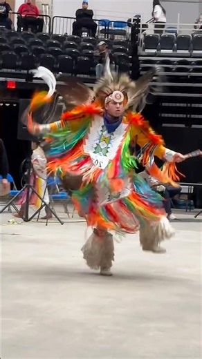 Men’s fancy dancer🪶❤️‍🔥 #indigenous #powwow #fancy #dance #culture #nativeamerican #shorts